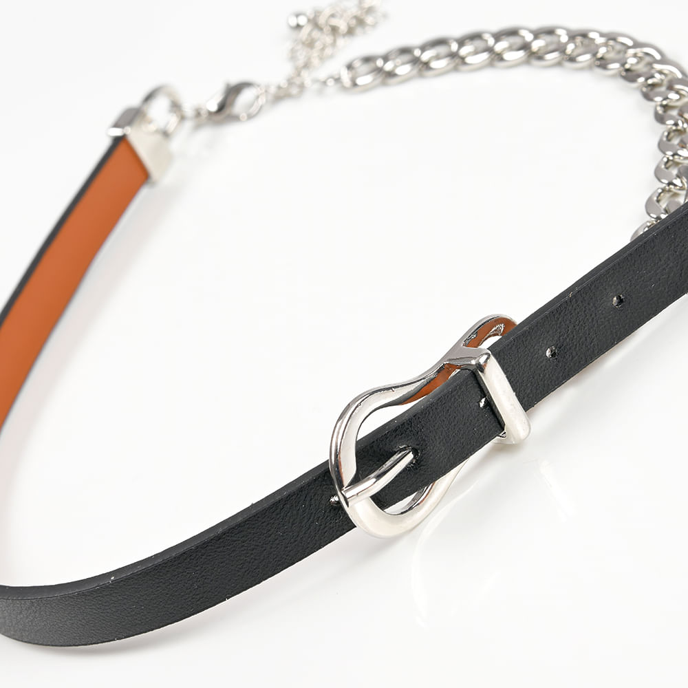 Colier scurt model cu catarama - 1 | YEO