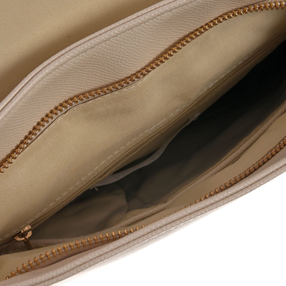 Rucsac crem cu maner rotund - 4 | YEO