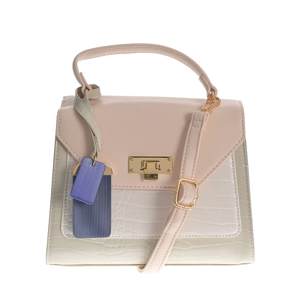 Geanta crossbody cu bareta detasabila
