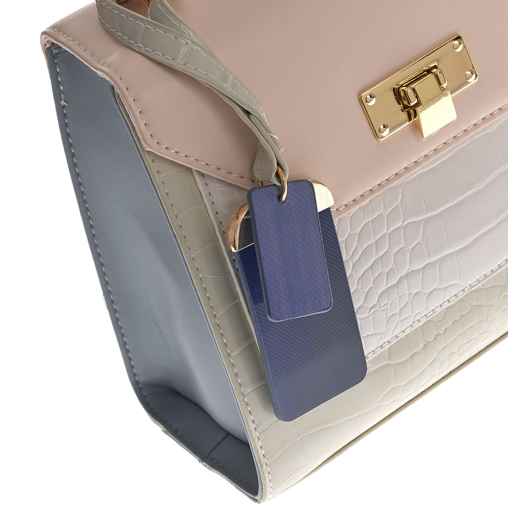 Geanta crossbody cu bareta detasabila - 1 | YEO