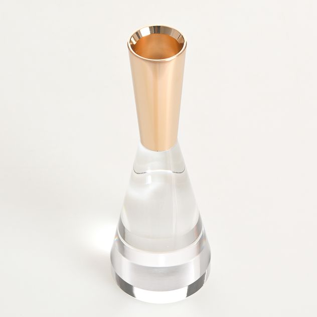 Sfesnic cu decor auriu 19 cm