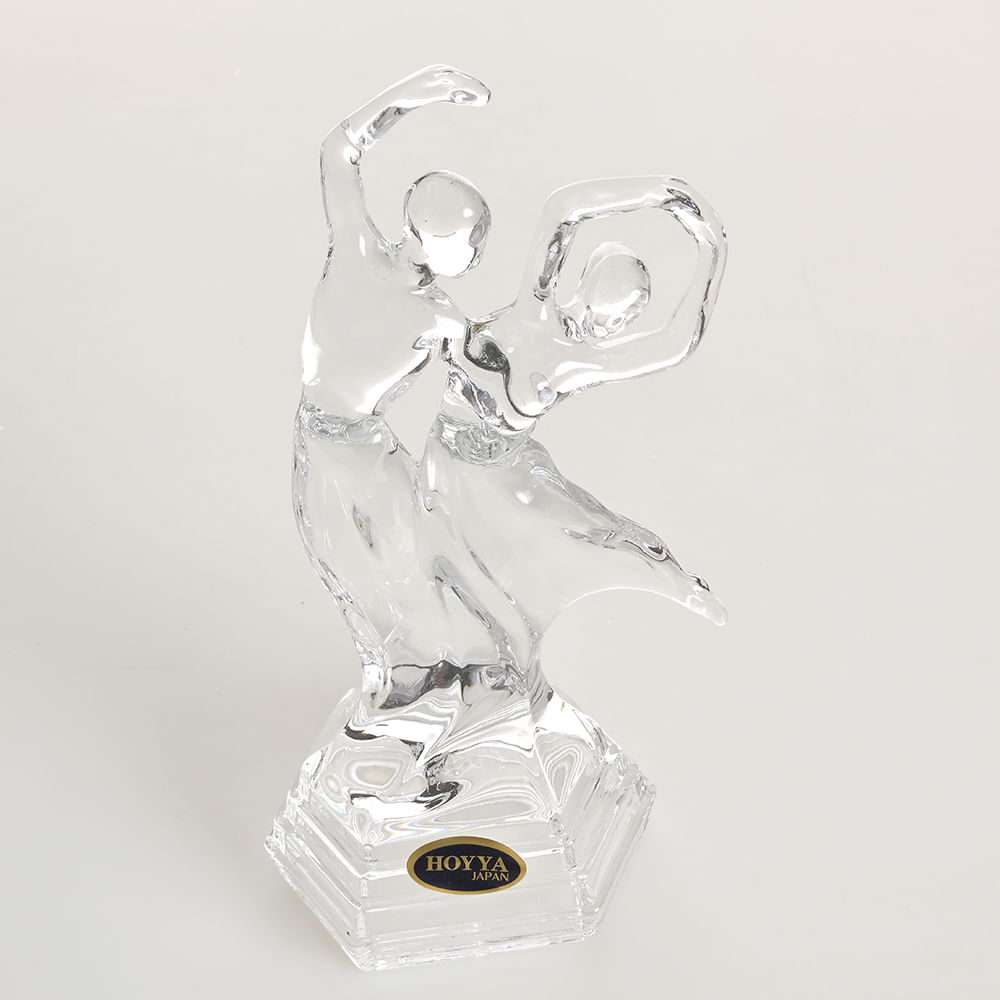 Statueta sticla cuplu 27 cm - 2 | YEO