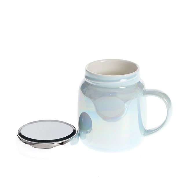 Cana bleu cu capac 400 ml