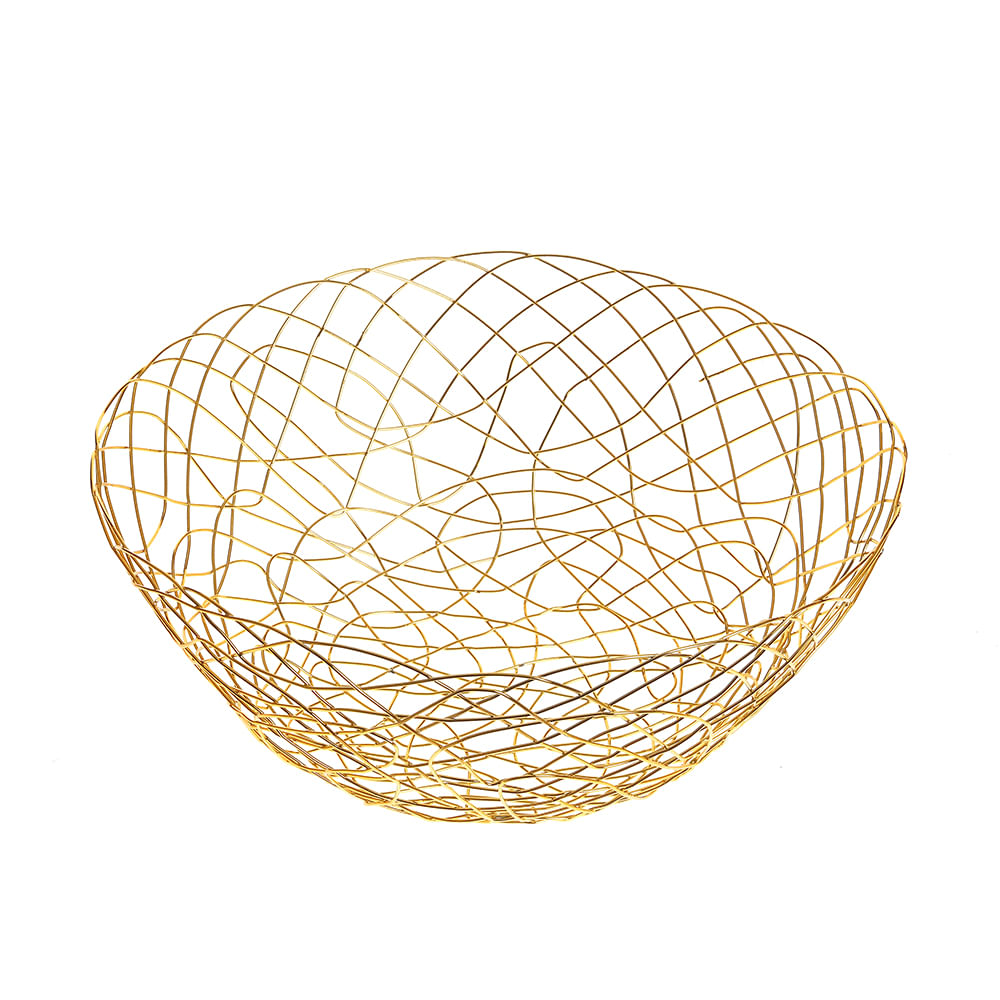 Fructiera metalica aurie 28 cm - 2 | YEO