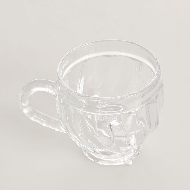 Cana transparenta din sticla 100 ml