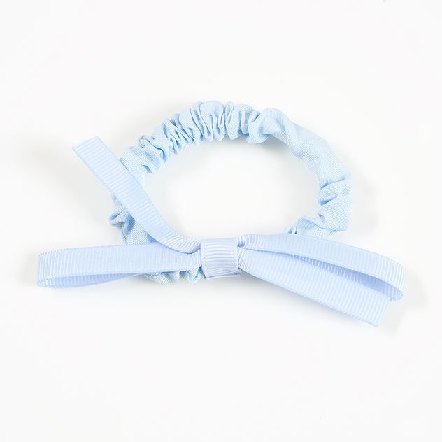 Elastic bleu de par cu funda