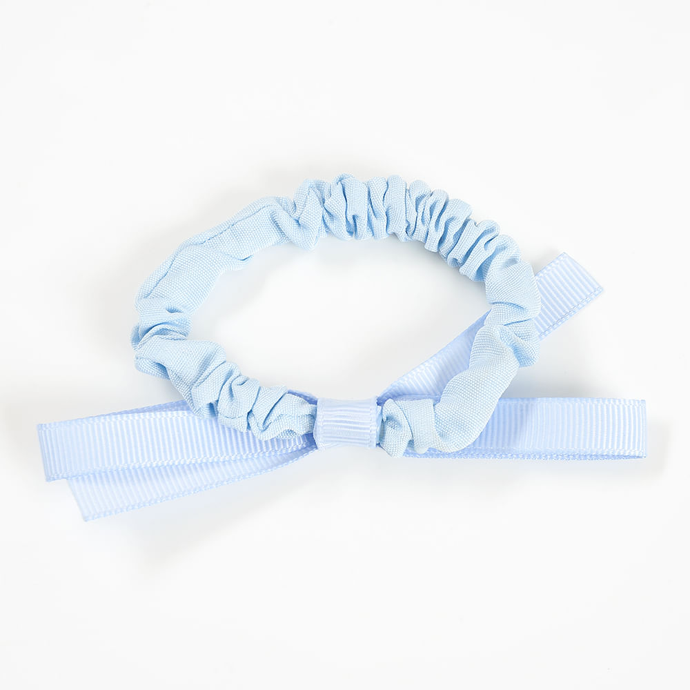Elastic bleu de par cu funda - 2 | YEO