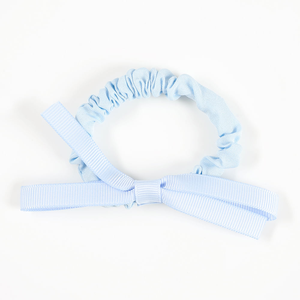 Elastic bleu de par cu funda - 3 | YEO