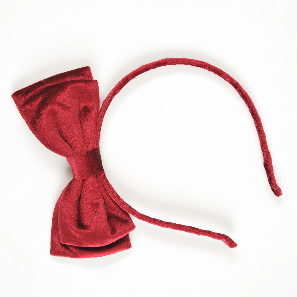 Bentita rosie cu fundita - 3 | YEO