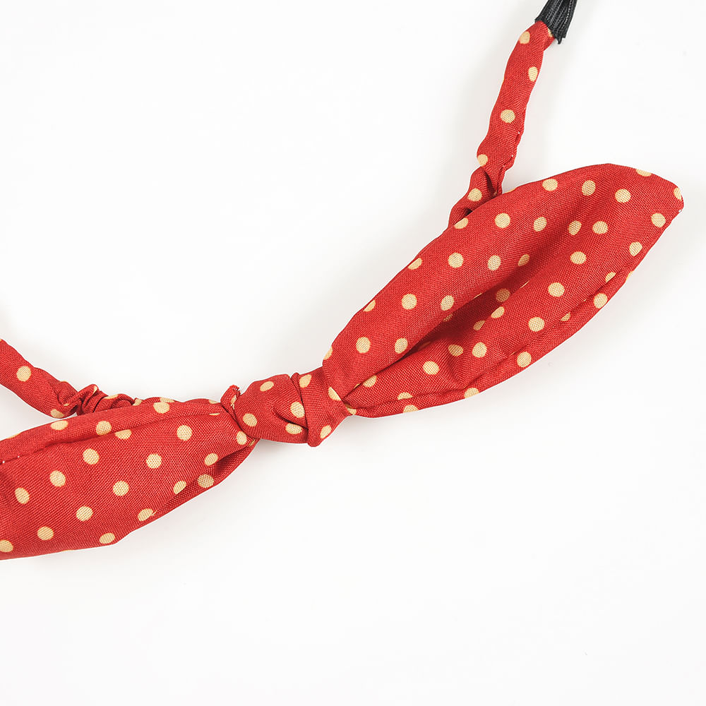 Bentita rosie cu buline - 3 | YEO