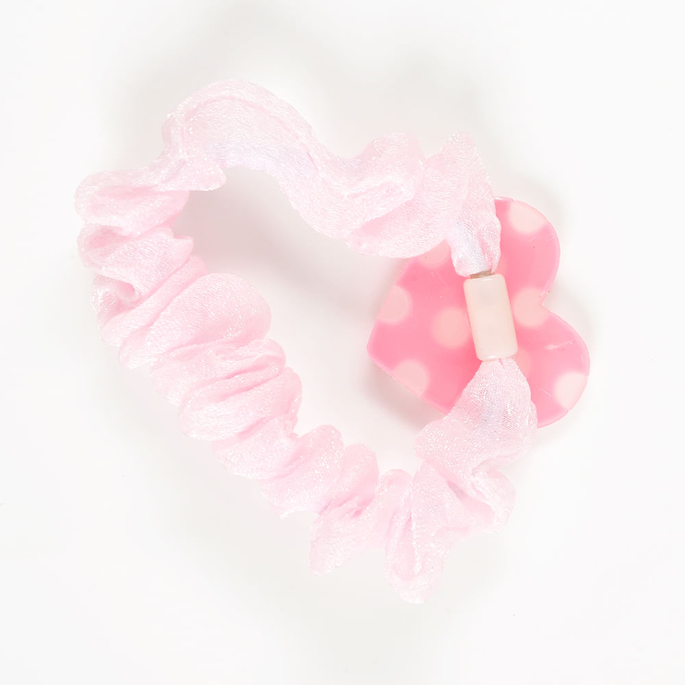 Elastic roz de par cu inima - 1 | YEO