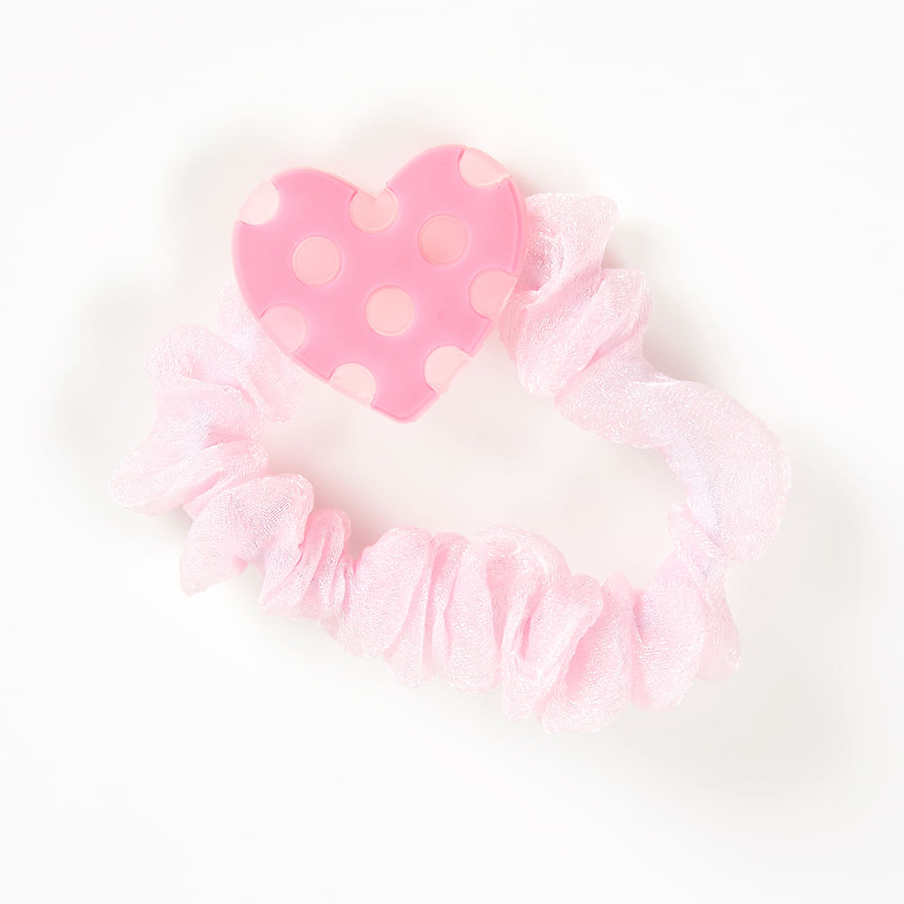 Elastic roz de par cu inima - 3 | YEO