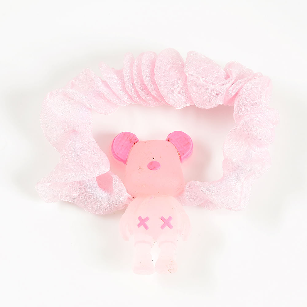 Elastic de par cu urs roz