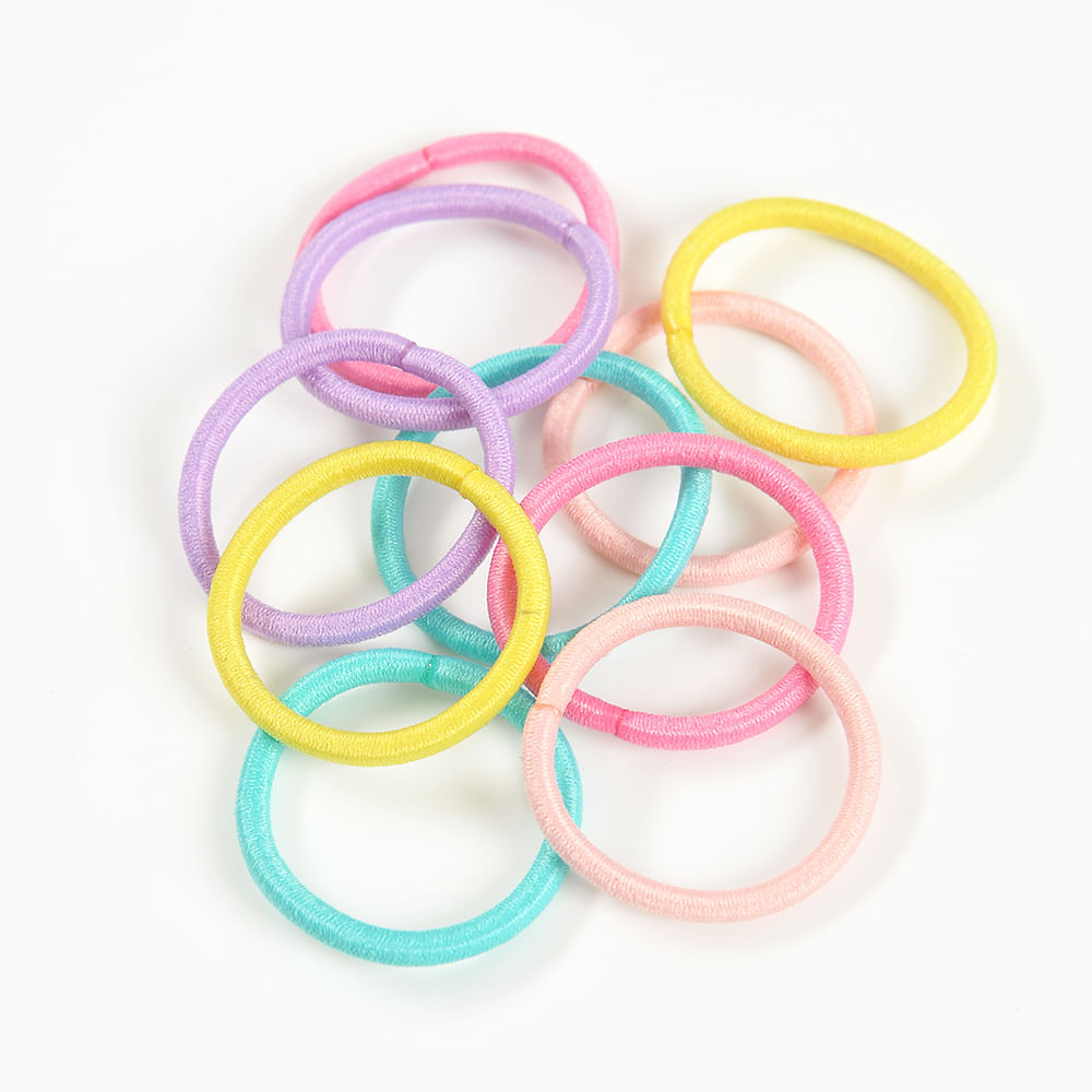 Set 10 elastice multicolore - 1 | YEO