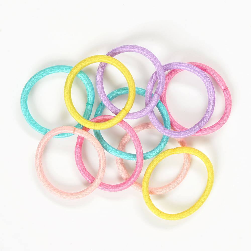 Set 10 elastice multicolore - 2 | YEO