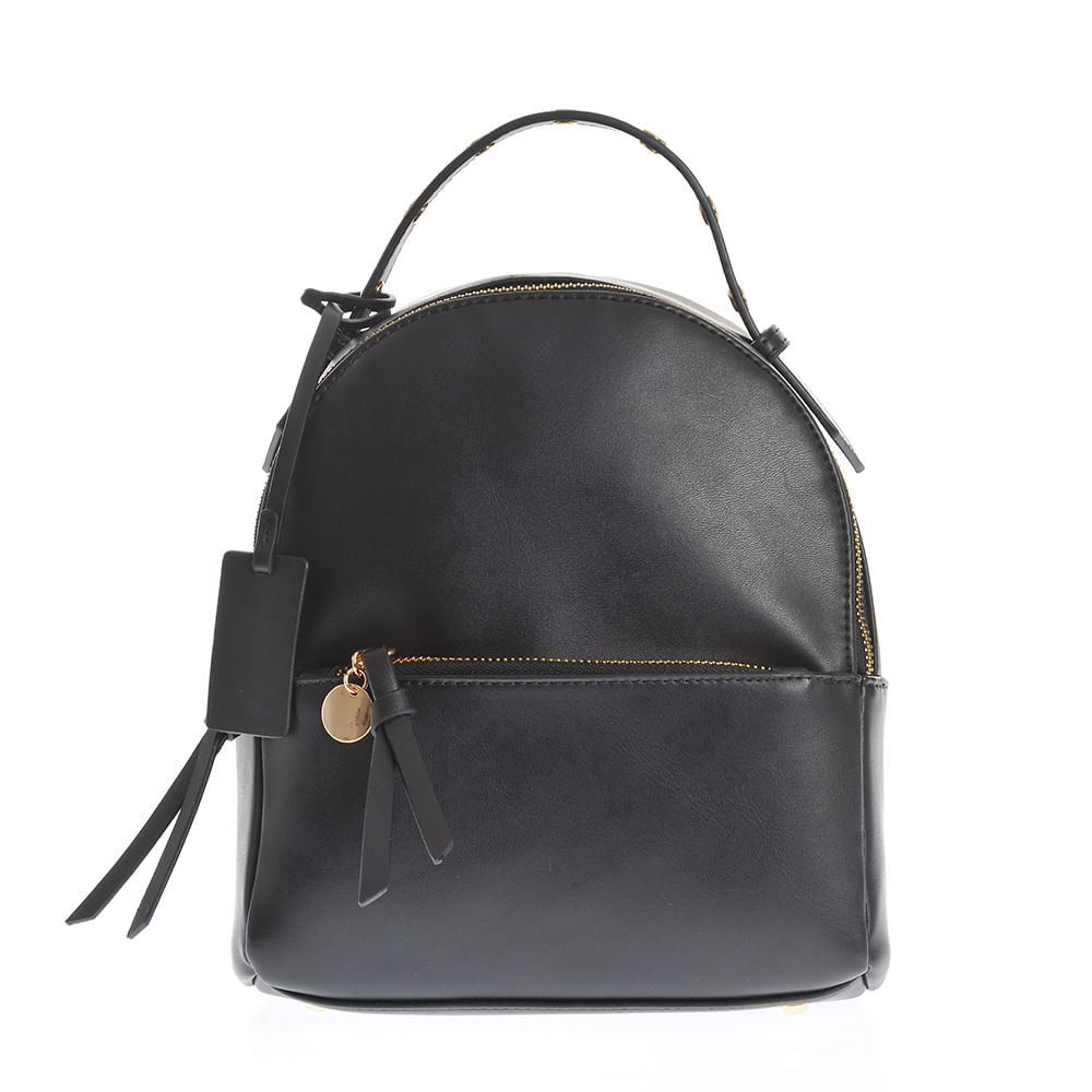 Rucsac casual negru cu bretele ajustabile