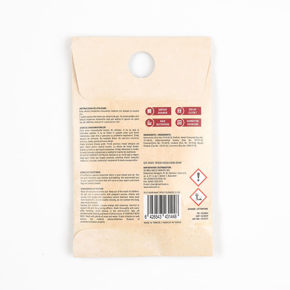 Plic parfumat Spicy Flowers - 2 | YEO