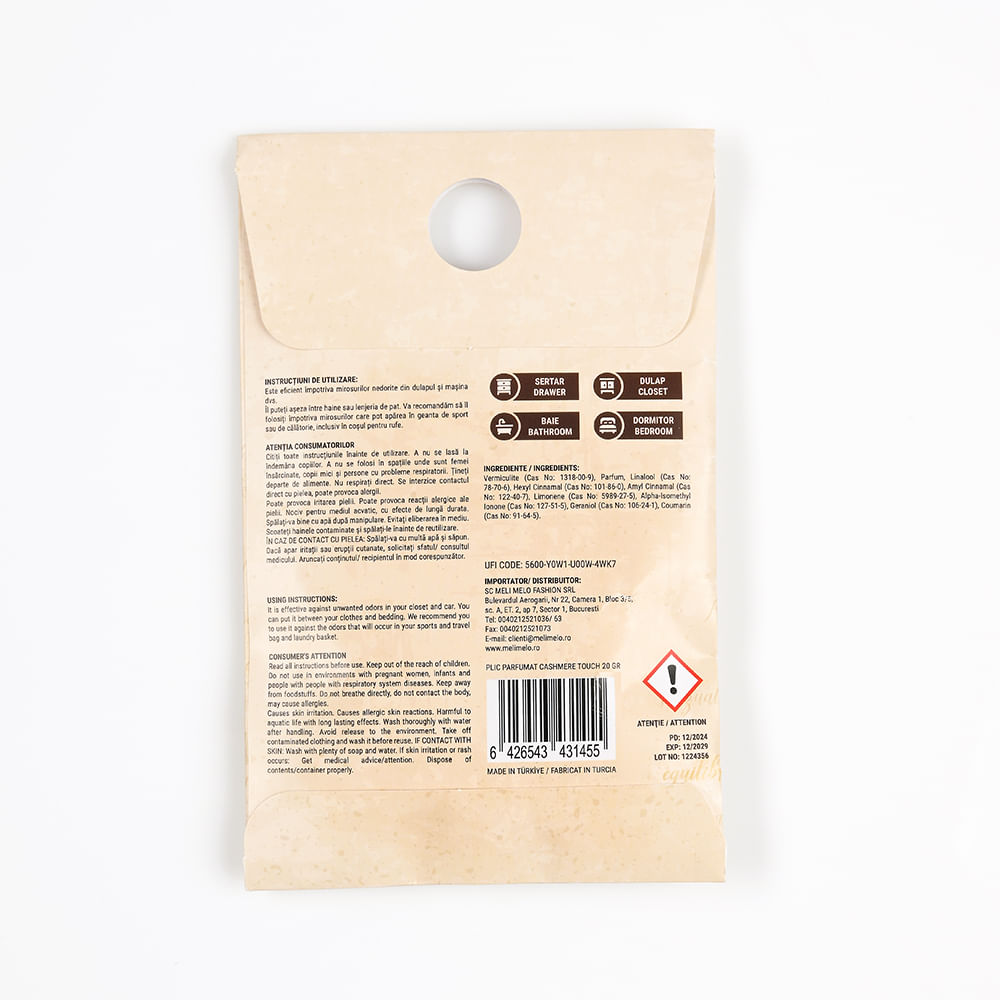Plic parfumat Cashmere Touch - 2 | YEO