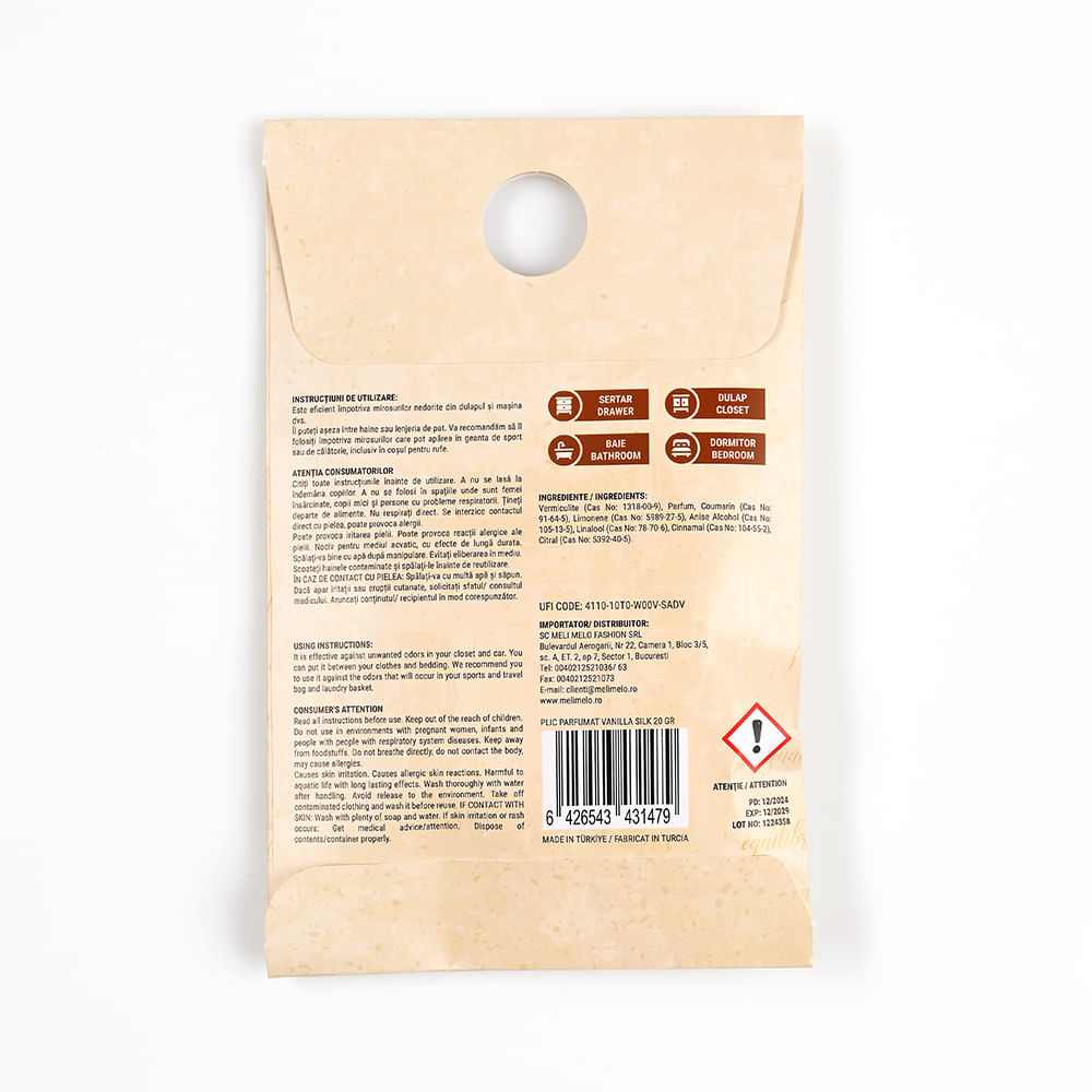 Plic parfumat Vanilla Slik - 2 | YEO