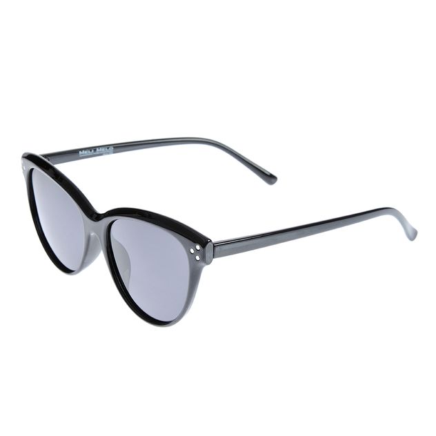 Ochelari de soare polarizati cu rama cat-eye si accente metalice