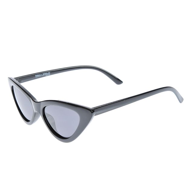 Ochelari de soare polarizati cat-eye cu rama neagra