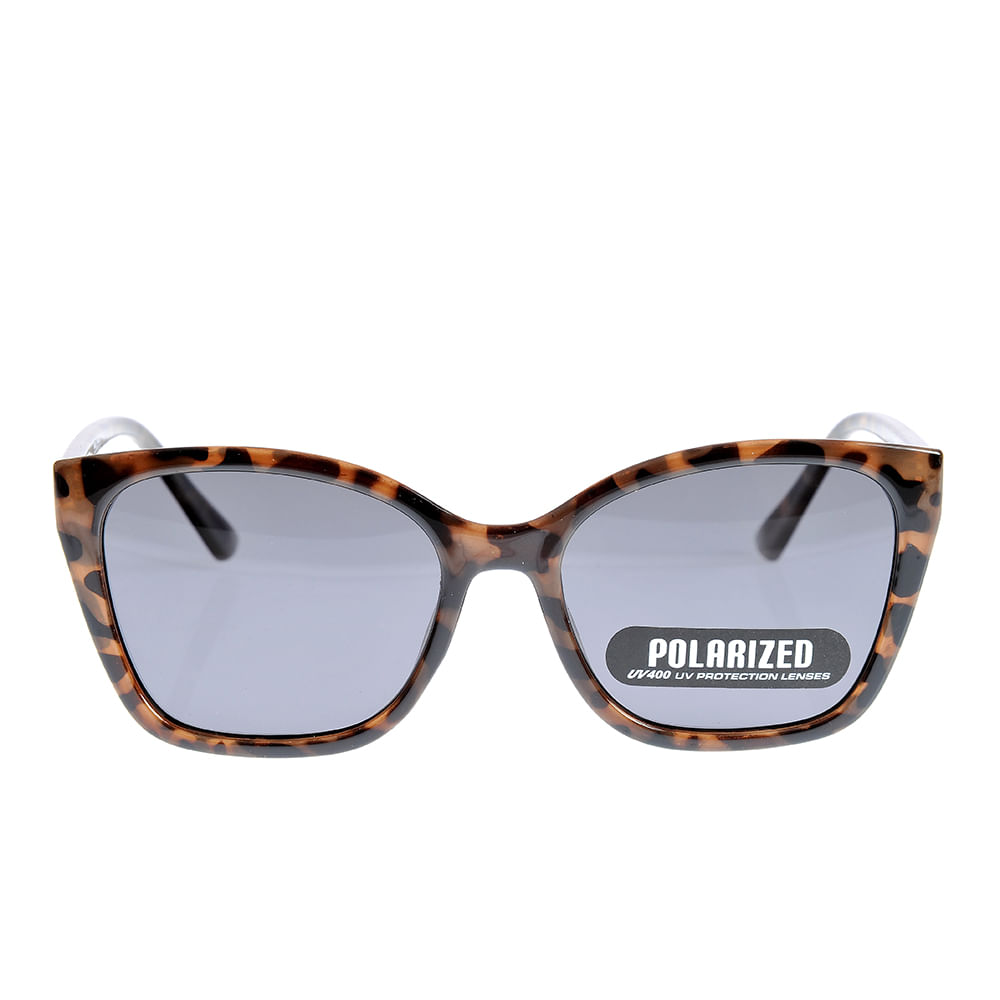 Ochelari de soare cu rame animal print si lentile polarizate