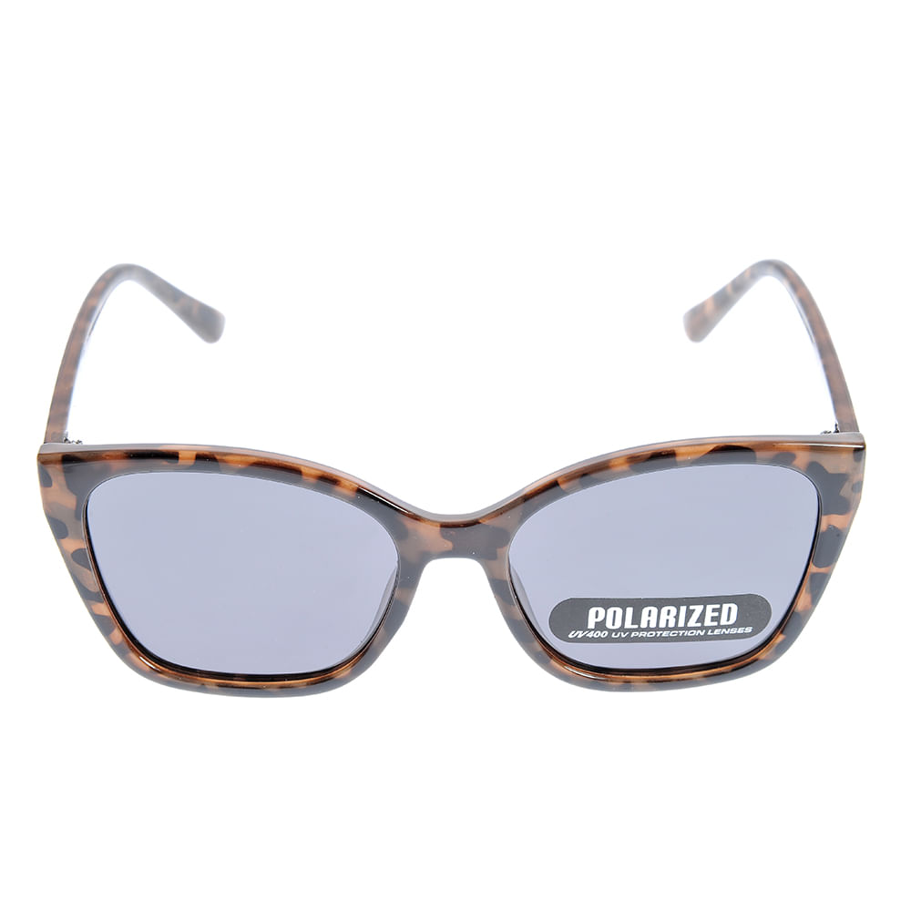 Ochelari de soare cu rame animal print si lentile polarizate - 3 | YEO