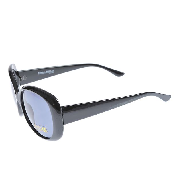 Ochelari de soare negri cu lentile albastre si protectie UV 400