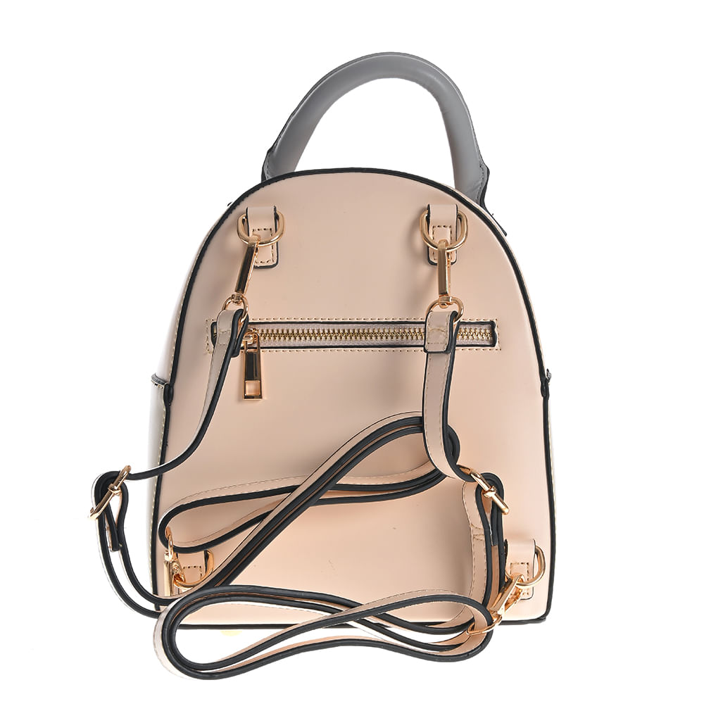 Rucsac mini cu buzunar frontal si bretele detasabile - 2 | YEO