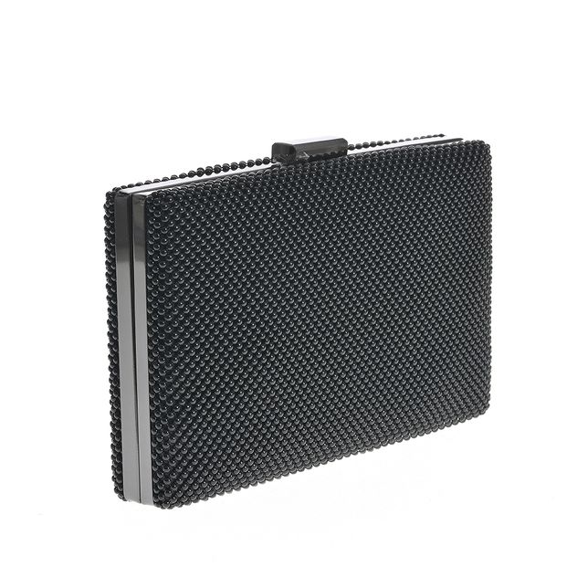Geanta plic neagra cu bareta detasabila