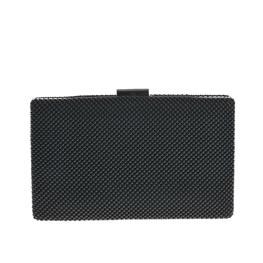 Geanta plic neagra cu bareta detasabila - 3 | YEO