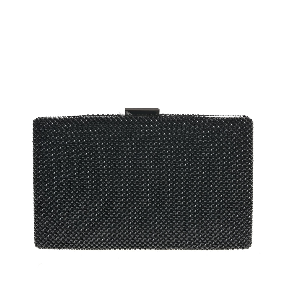 Geanta plic neagra cu bareta detasabila - 4 | YEO