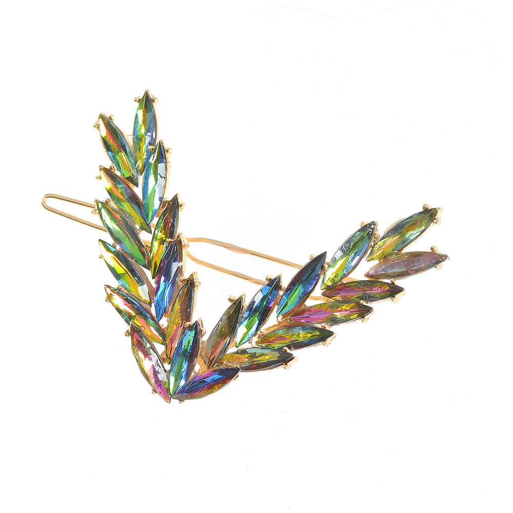 Agrafa de par cu pietre multicolore - 1 | YEO