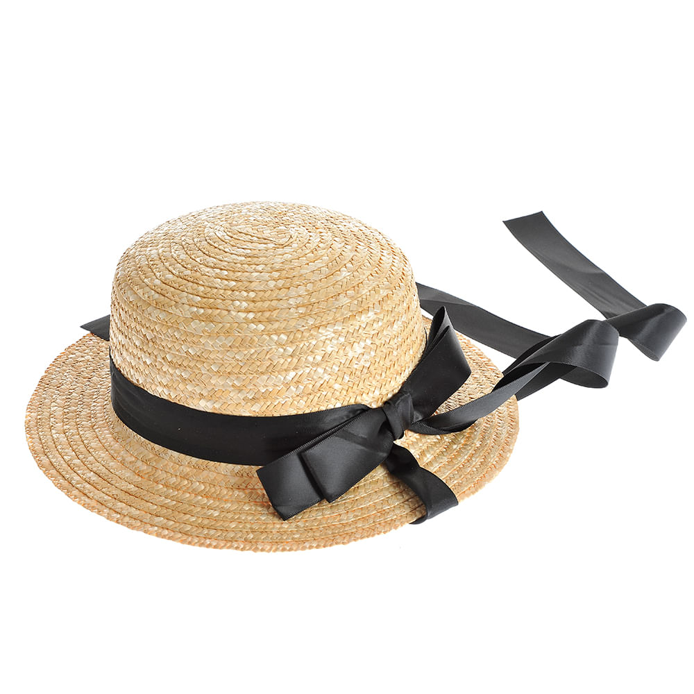 Palarie cu panglica neagra