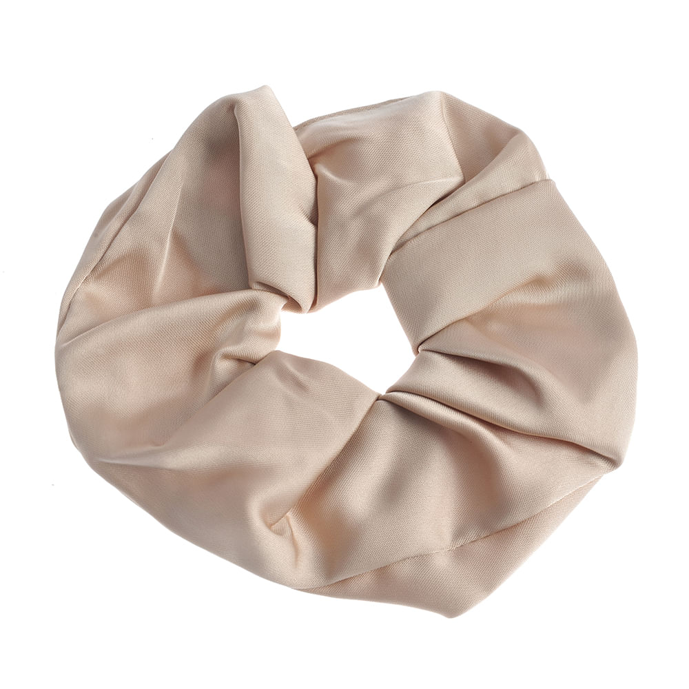 Elastic bej de par cu aspect satinat - 1 | YEO