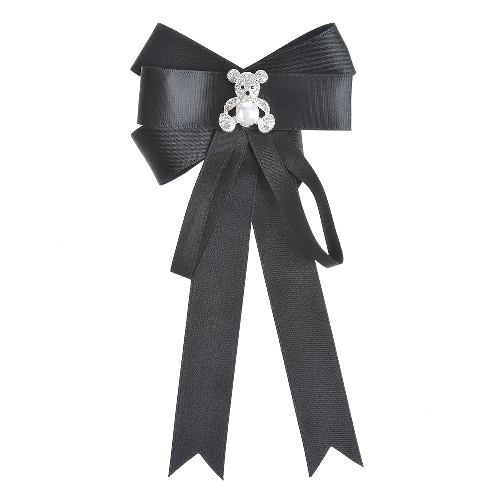 Brosa neagra cu ursulet - 3 | YEO