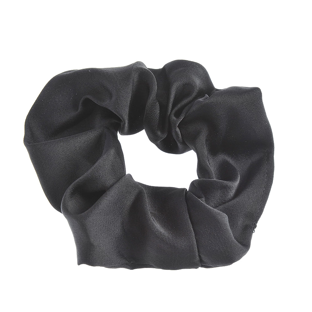Elastic negru cu aspect satinat - 2 | YEO