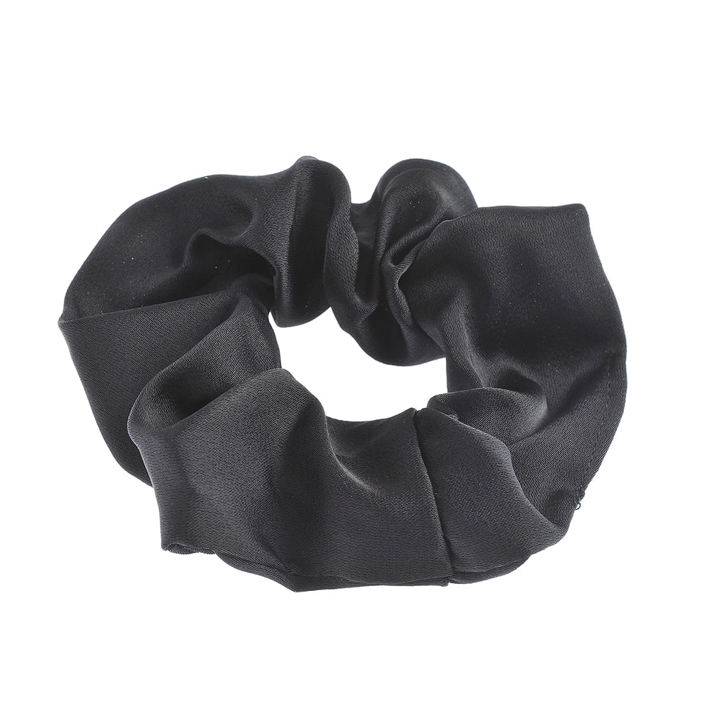 Elastic negru cu aspect satinat - 3 | YEO