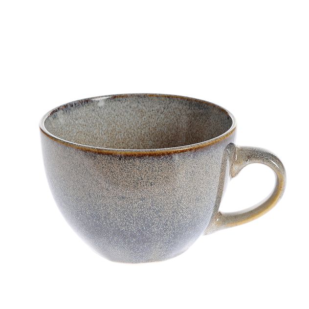 Cana ceramica cu finisaj rustic glazurat 400 ml