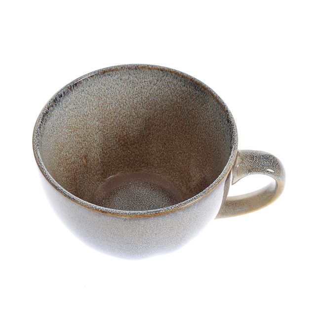 Cana ceramica cu finisaj rustic glazurat 400 ml