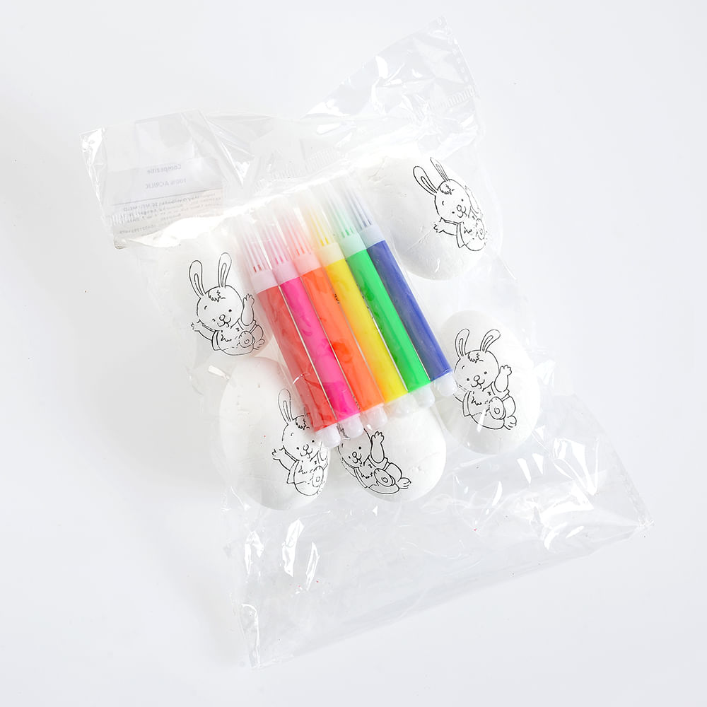 Set pentru colorat 6 oua de Paste - 2 | YEO