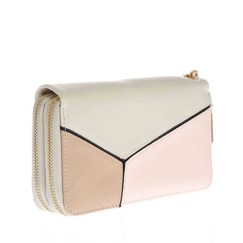Portofel multicolor cu design geometric - 1 | YEO