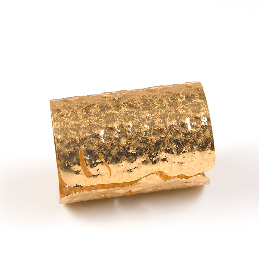 Bratara metalica aurie fixa - 1 | YEO