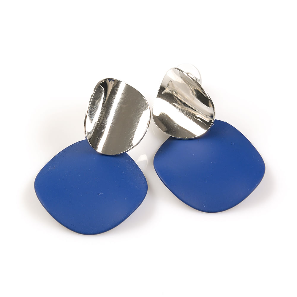 Cercei metalici bicolori - 1 | YEO