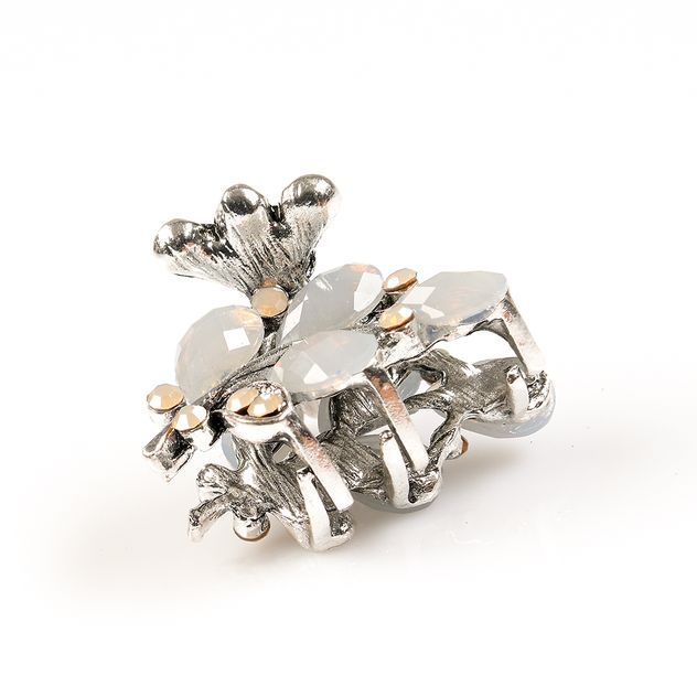Cleste de par cu pietre opalescente si design floral