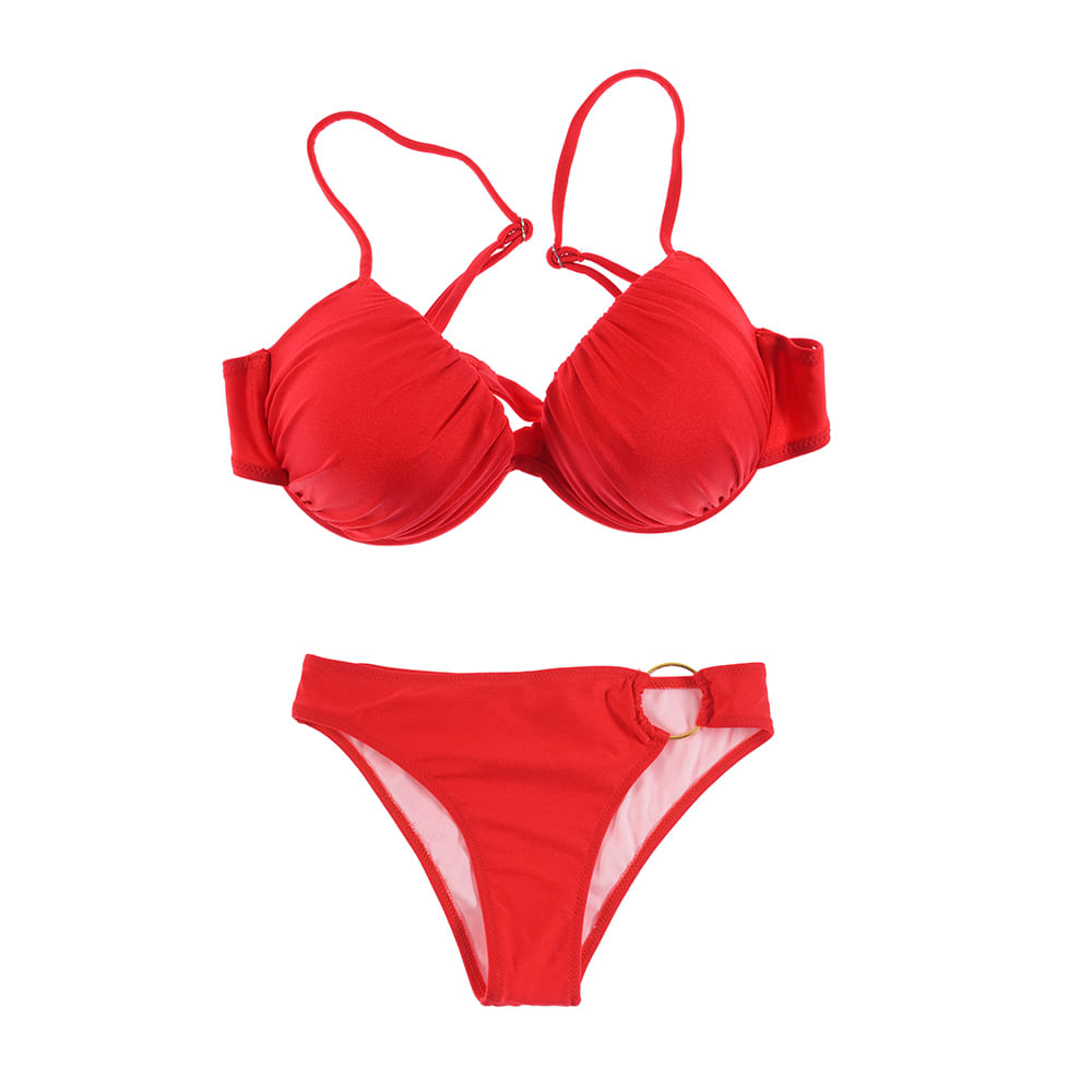 Sutien rosu de baie - 3 | YEO