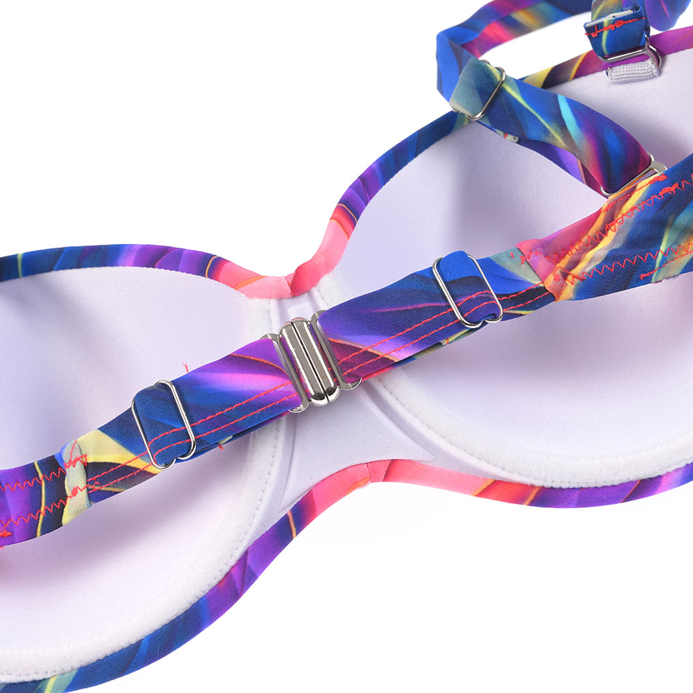 Sutien de baie multicolor - 3 | YEO