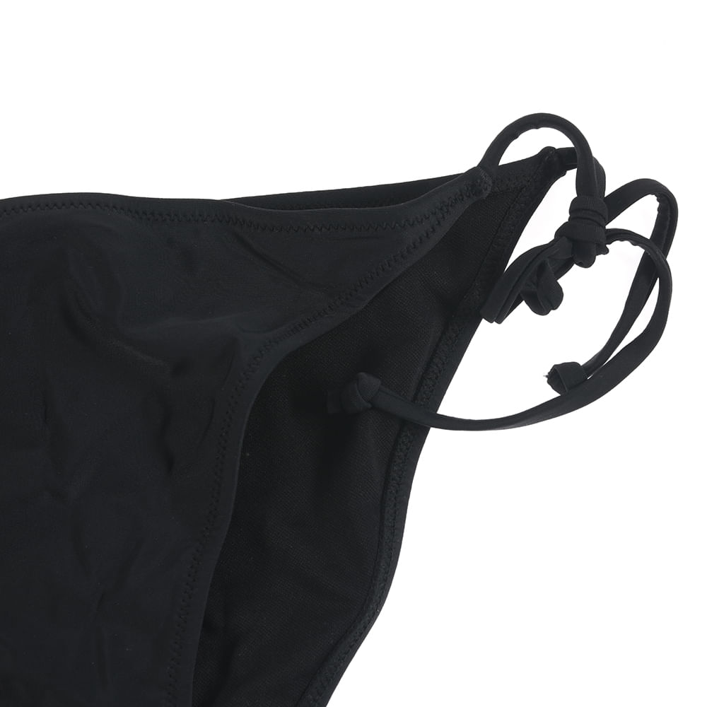 Slip negru cu snur - 1 | YEO
