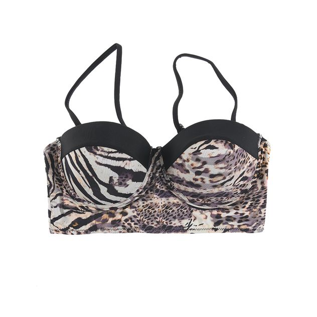 Sutien de baie cu model animal print
