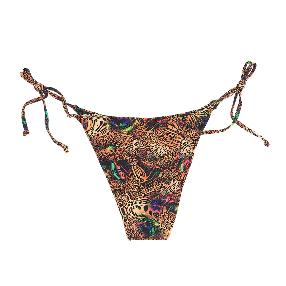 Slip de baie colorat cu model animal print - 2 | YEO